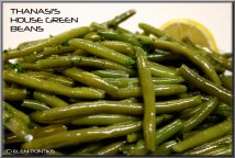 Thanasi's Green Beans