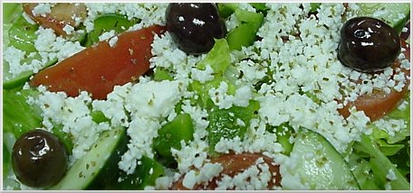 Thanasi's famous Greek salad!